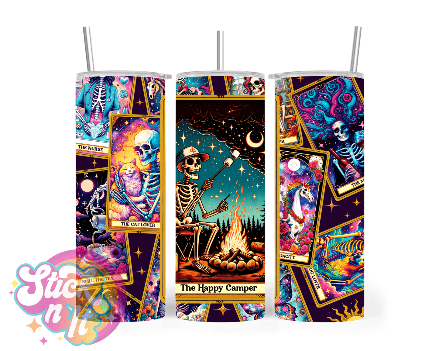 TAROT INSULATED TUMBLERS - Stick N It