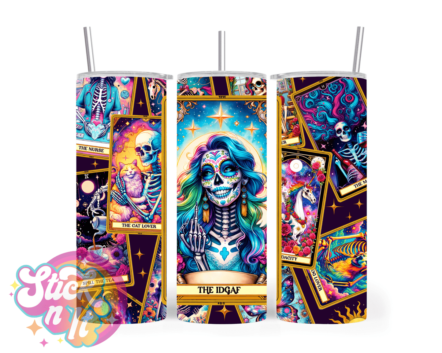 TAROT INSULATED TUMBLERS - Stick N It