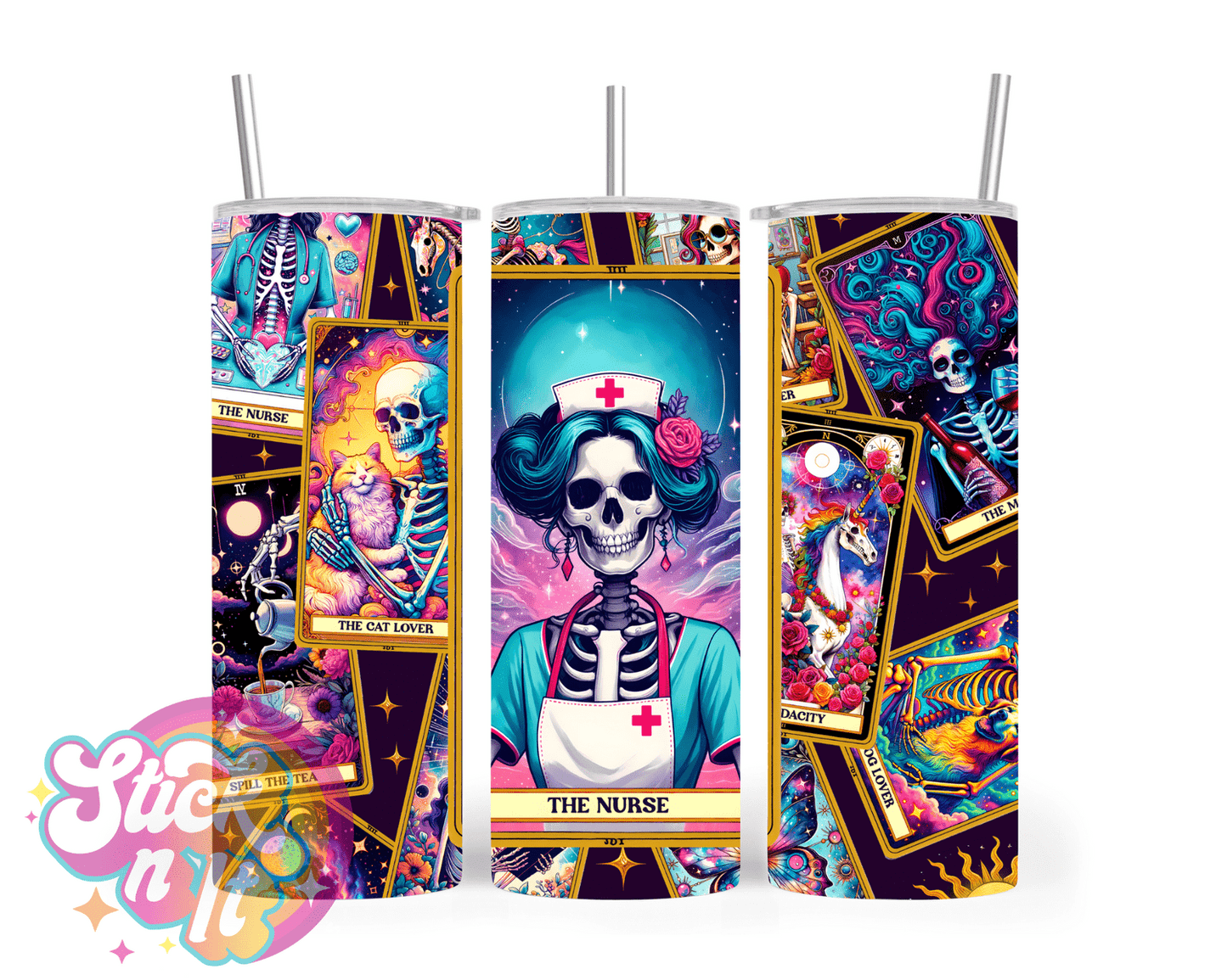 TAROT INSULATED TUMBLERS - Stick N It