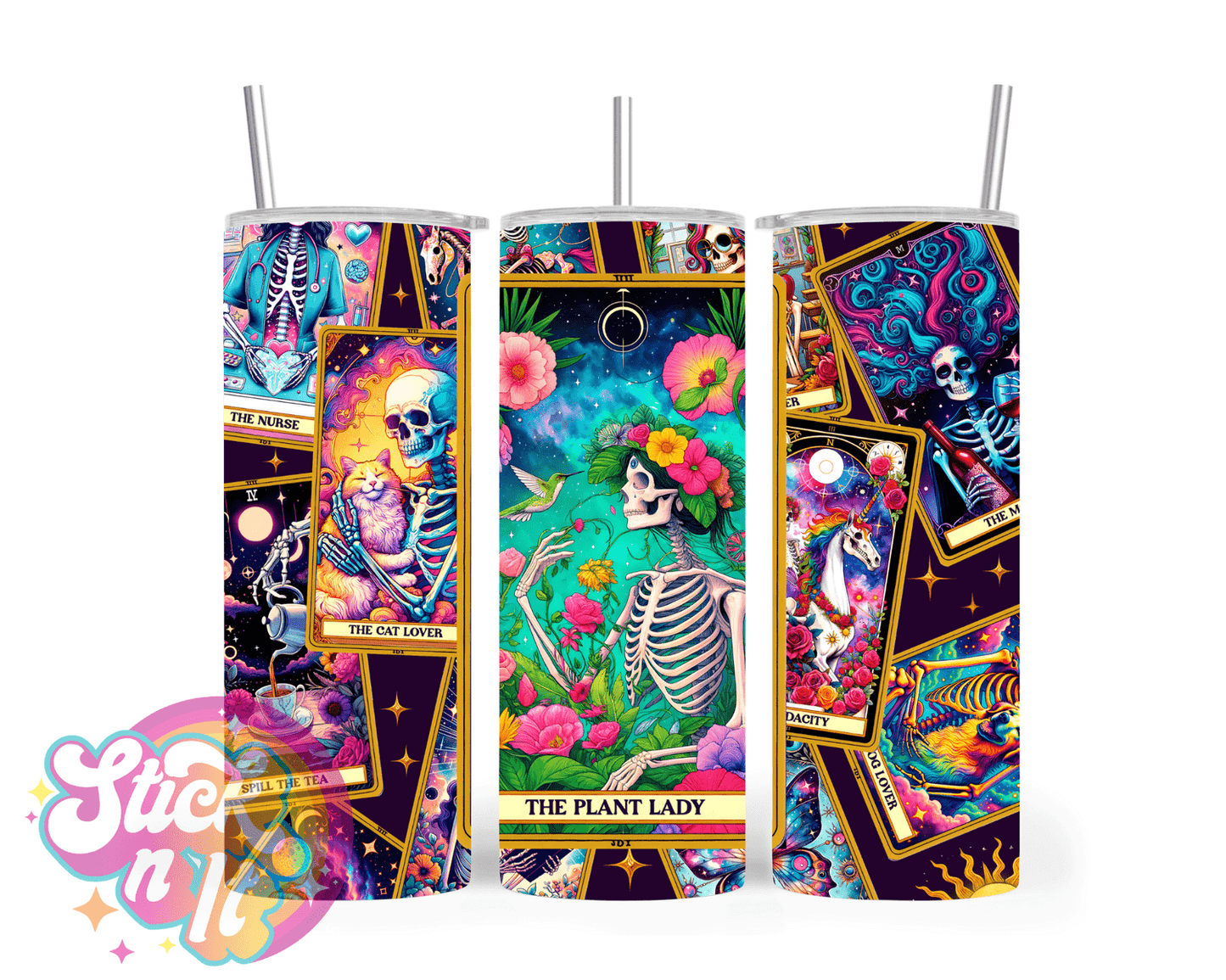 TAROT INSULATED TUMBLERS - Stick N It