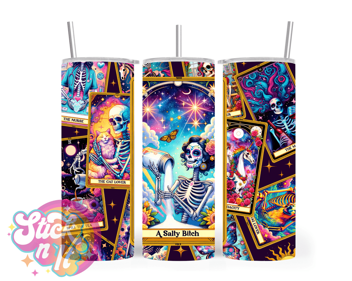 TAROT INSULATED TUMBLERS - Stick N It