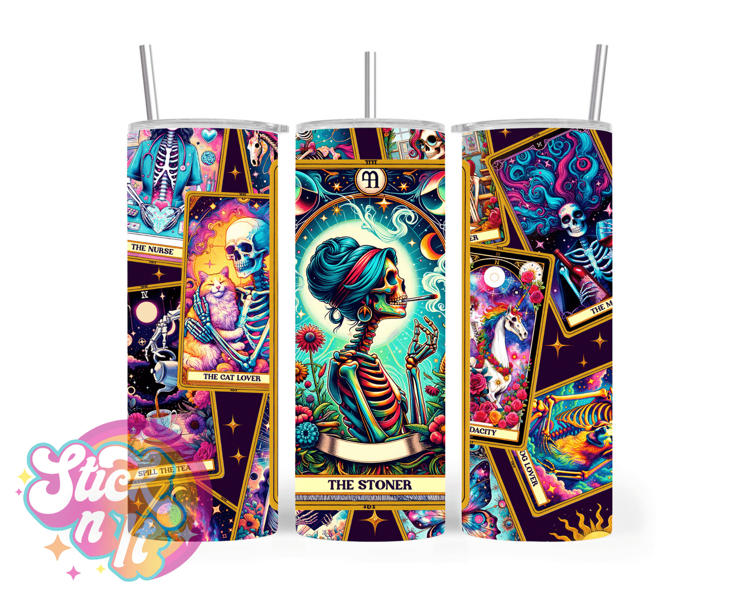 TAROT INSULATED TUMBLERS - Stick N It