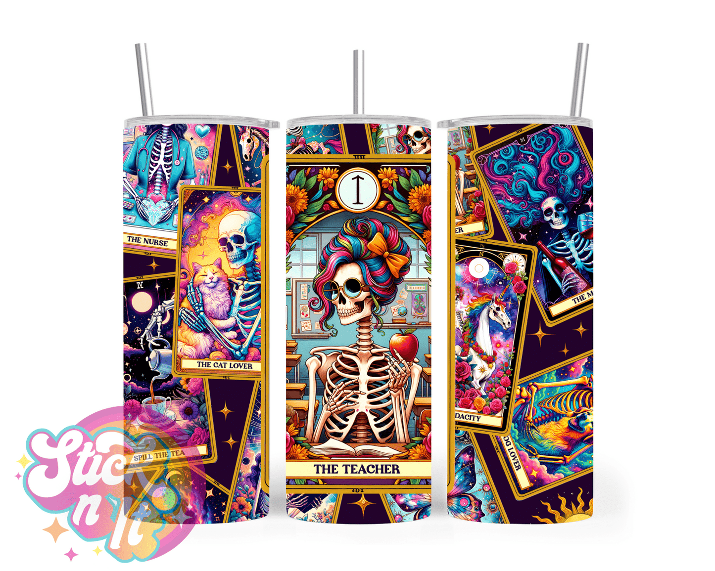 TAROT INSULATED TUMBLERS - Stick N It
