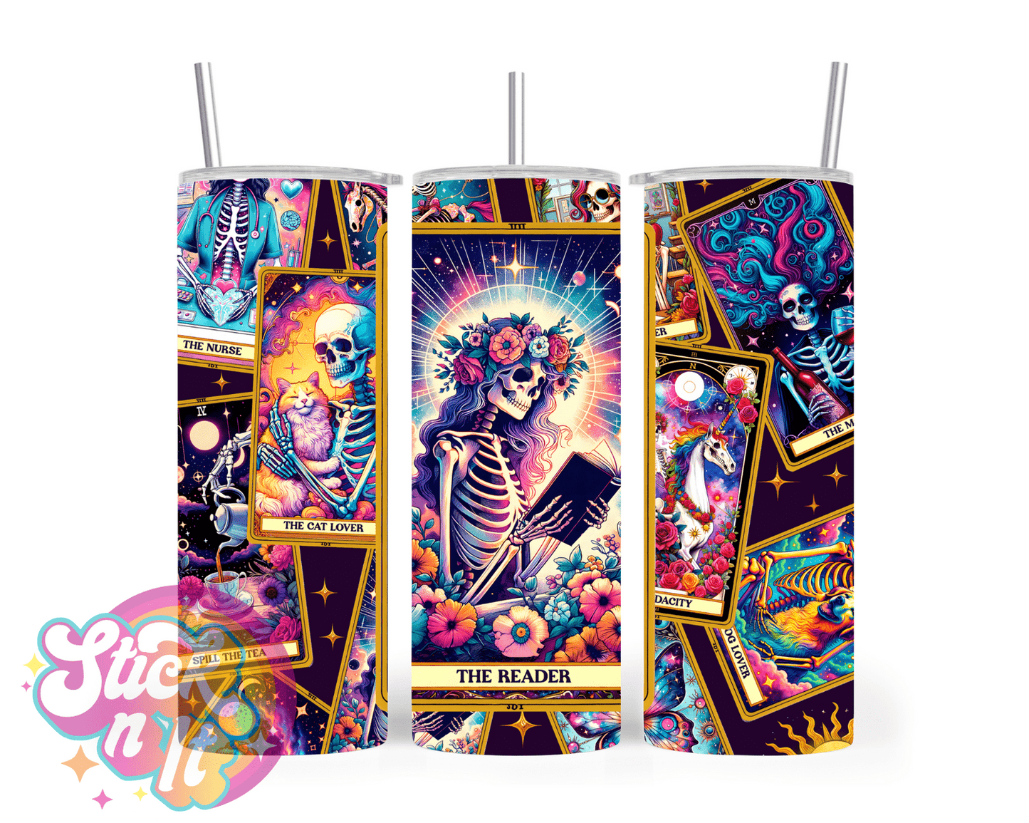 TAROT INSULATED TUMBLERS - Stick N It