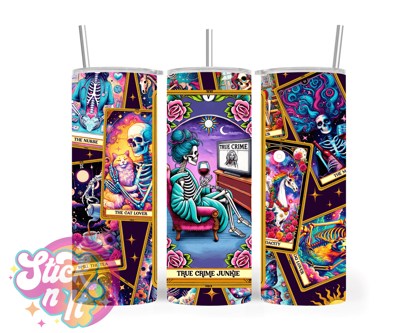 TAROT INSULATED TUMBLERS - Stick N It