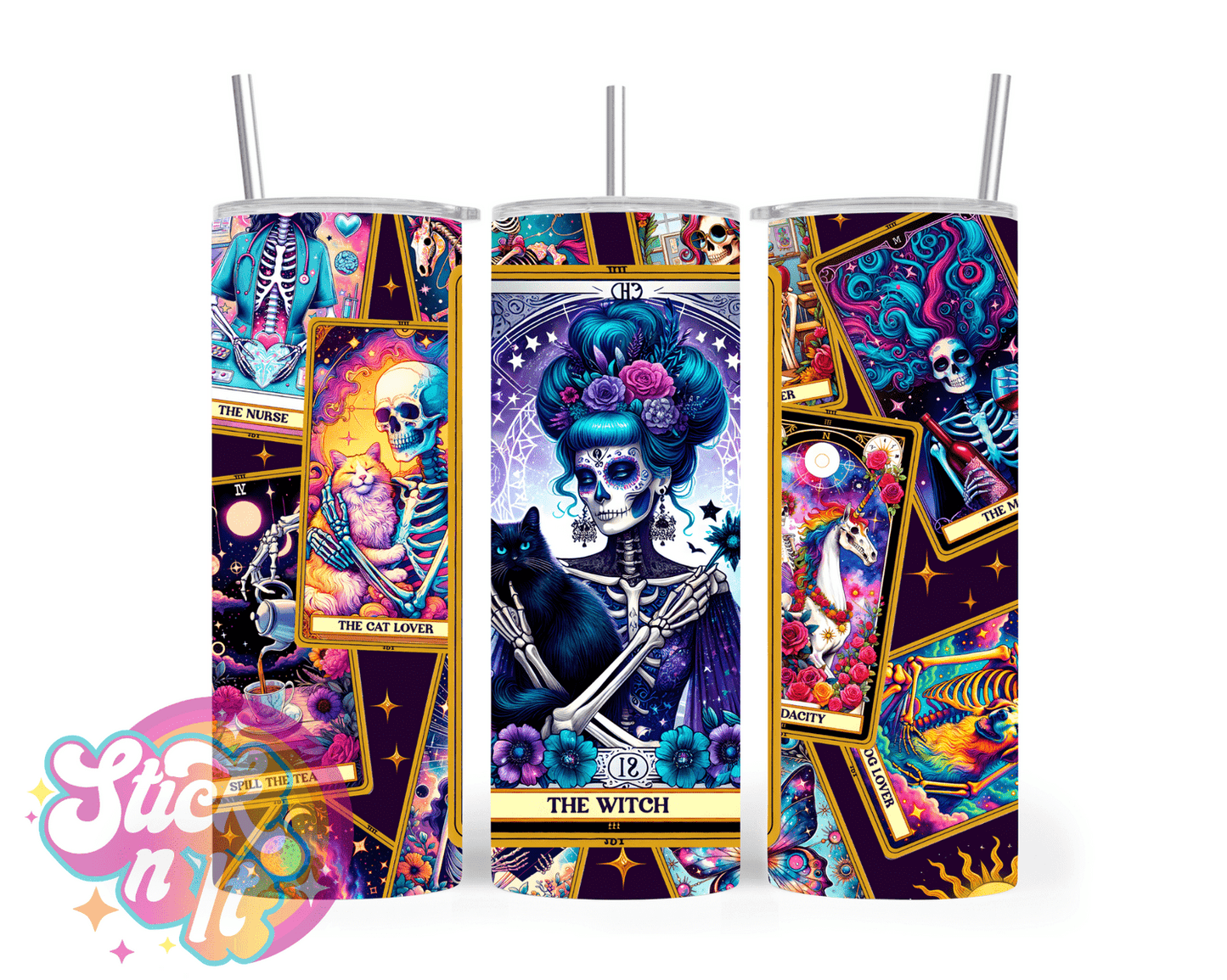 TAROT INSULATED TUMBLERS - Stick N It