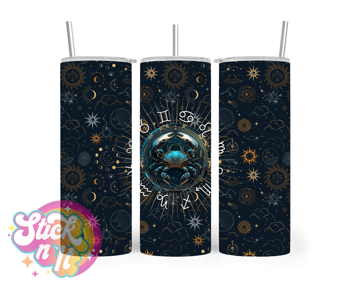 ZODIAC INSULATED TUMBLERS - Stick N It