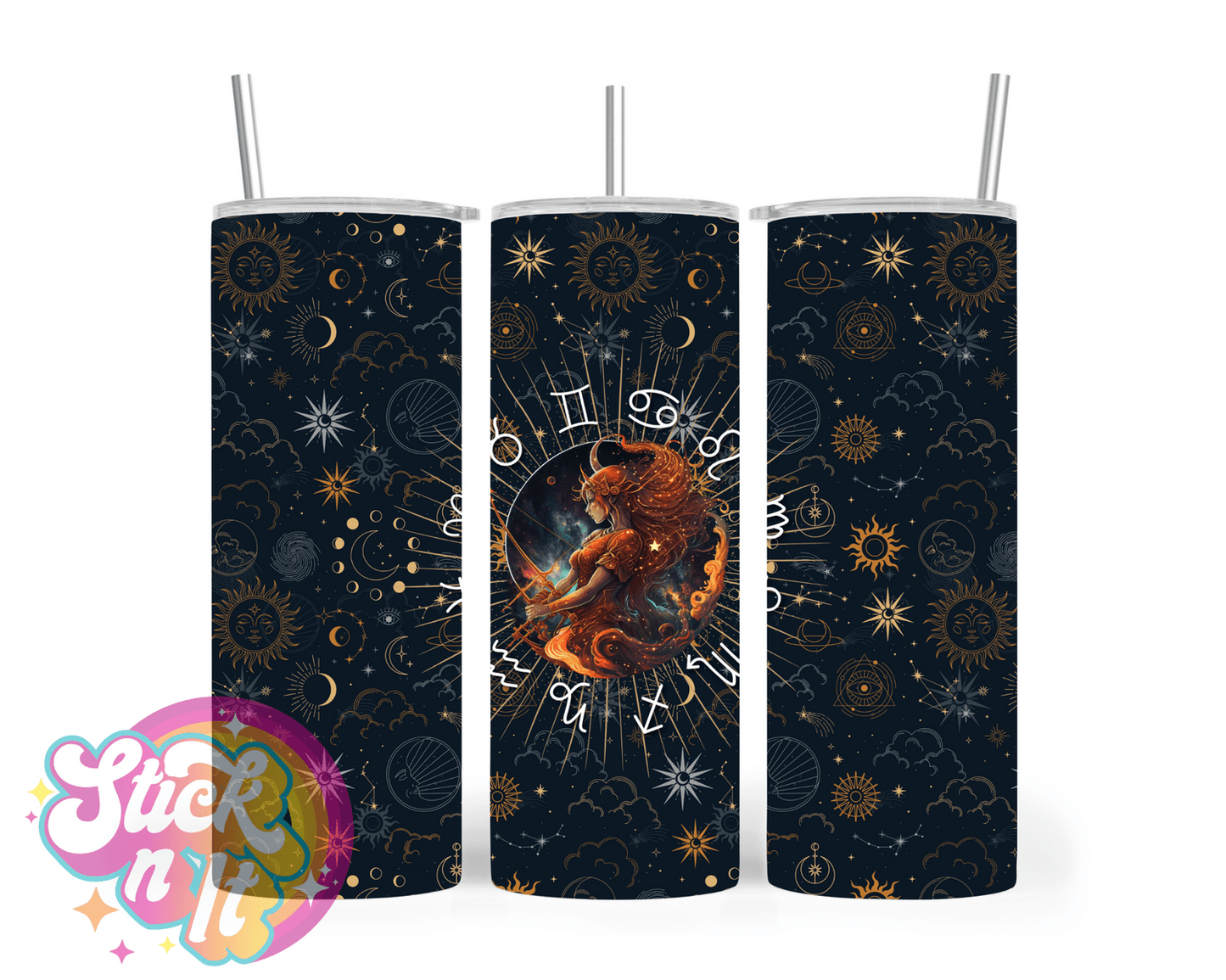 ZODIAC INSULATED TUMBLERS - Stick N It