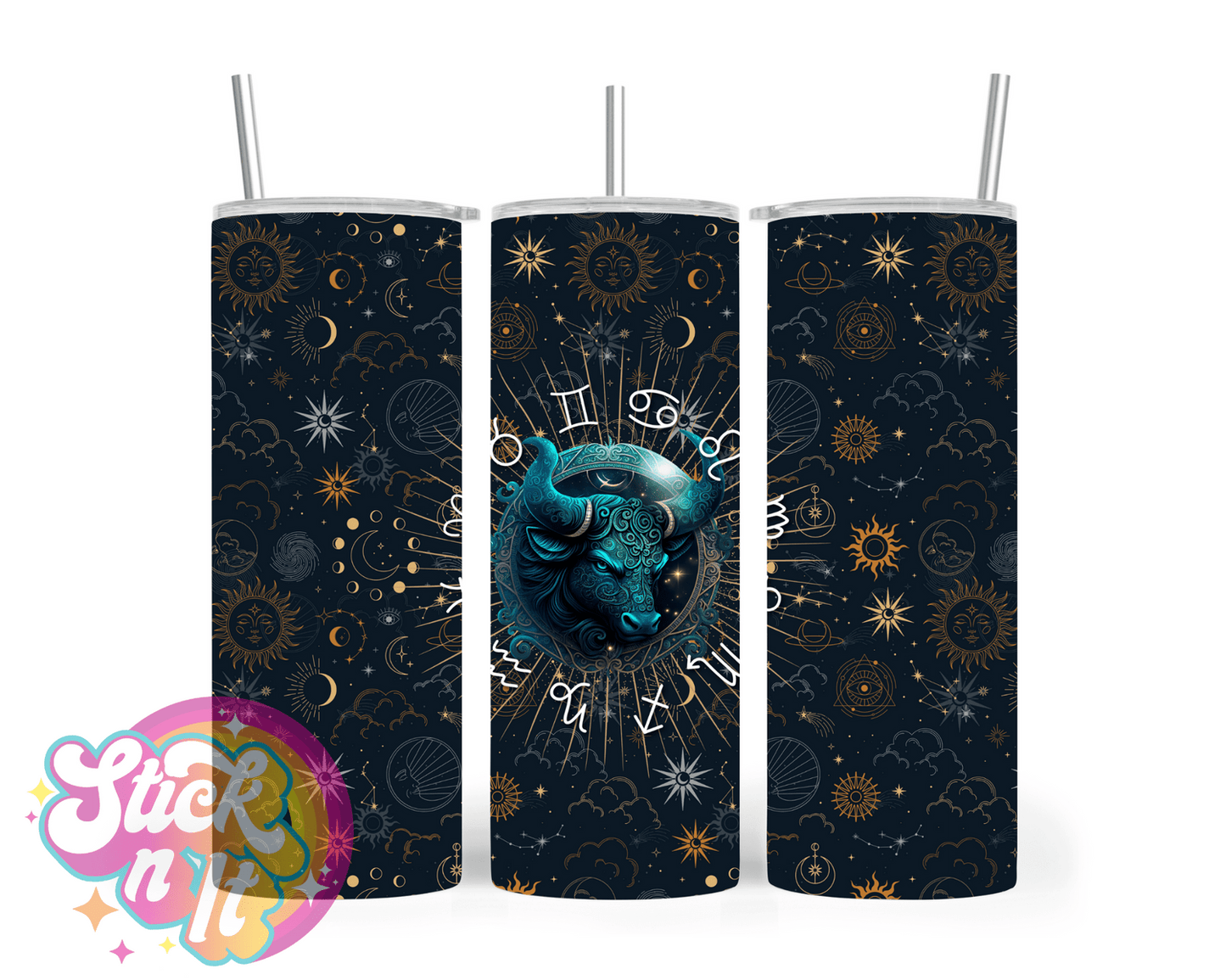 ZODIAC INSULATED TUMBLERS - Stick N It