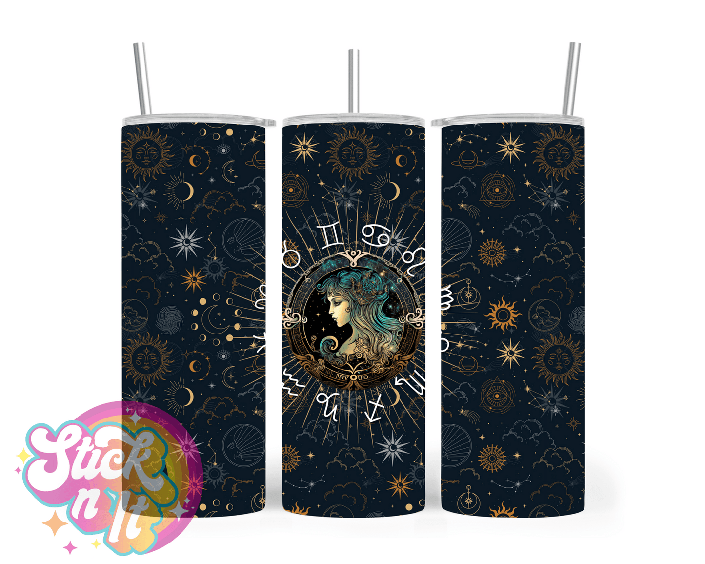 ZODIAC INSULATED TUMBLERS - Stick N It