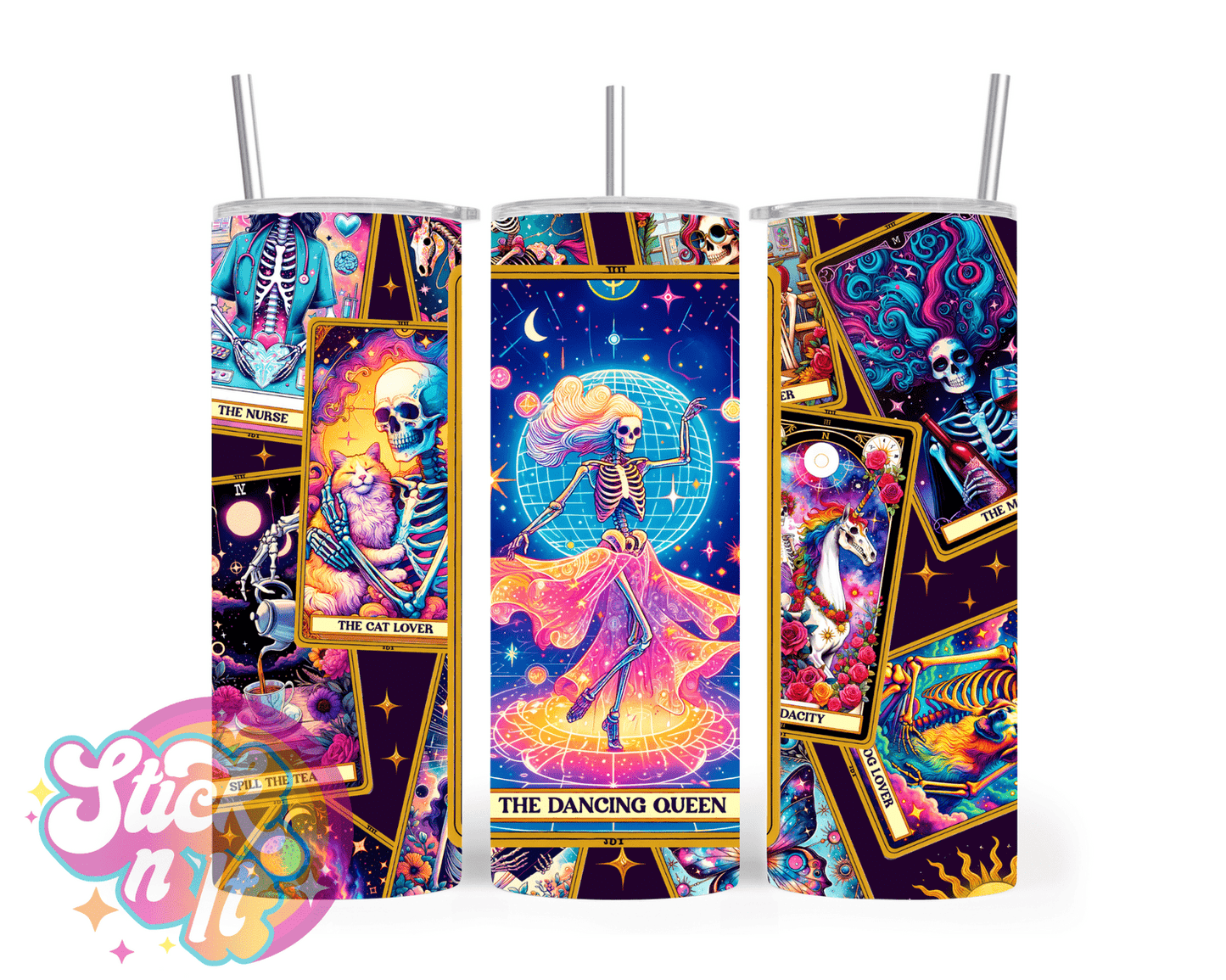 TAROT INSULATED TUMBLERS - Stick N It
