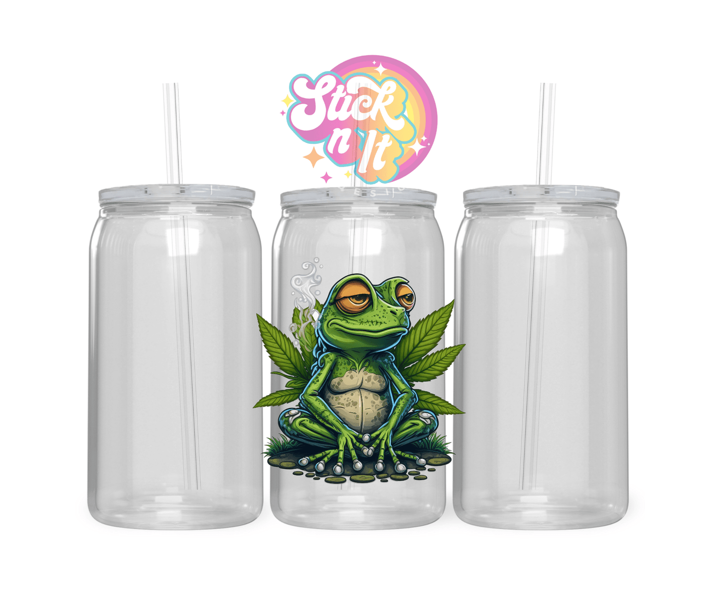 STONED ANIMAL ACRYLIC CUPS - Stick N It