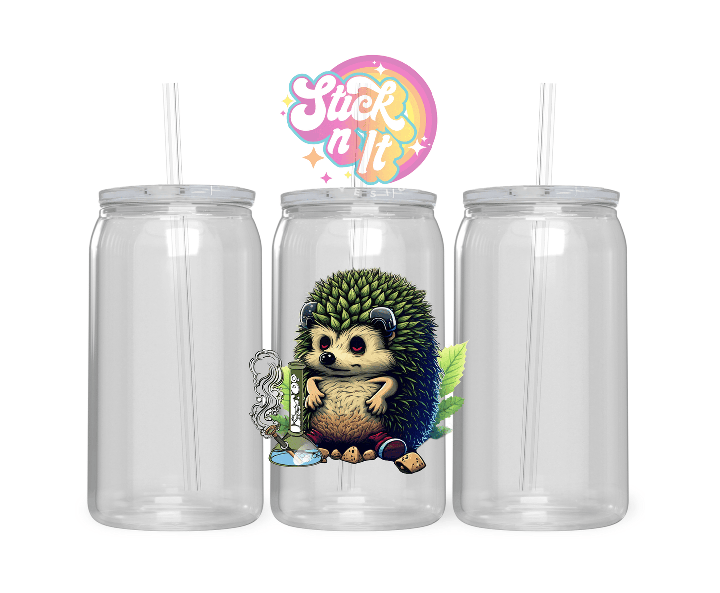 STONED ANIMAL ACRYLIC CUPS - Stick N It