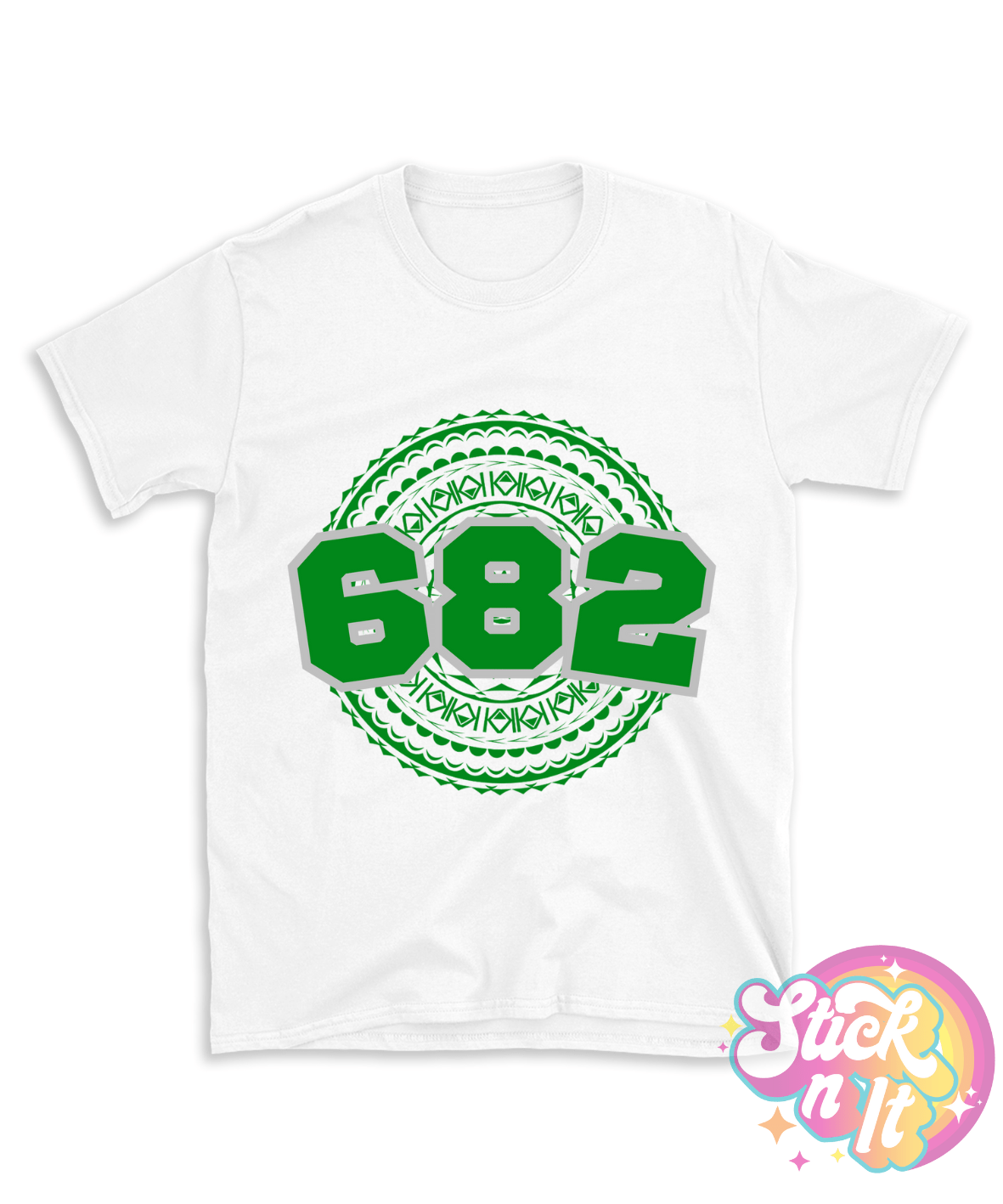 COOK ISLANDS 682 WHITE SHIRT - Stick N It