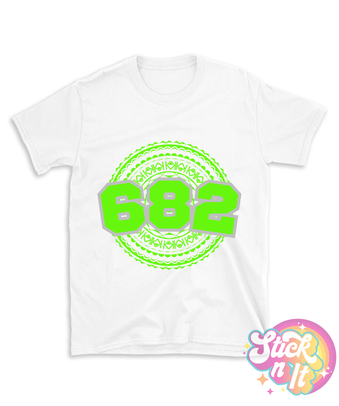 COOK ISLANDS 682 WHITE SHIRT - Stick N It