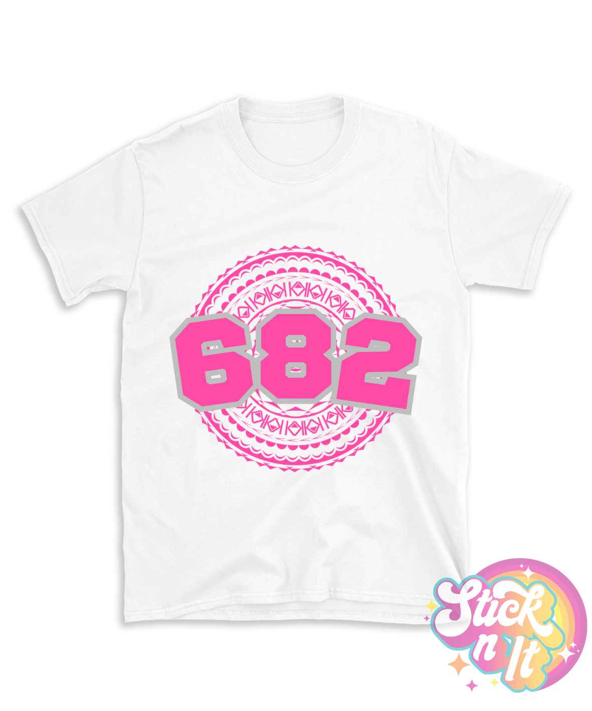 COOK ISLANDS 682 WHITE SHIRT - Stick N It