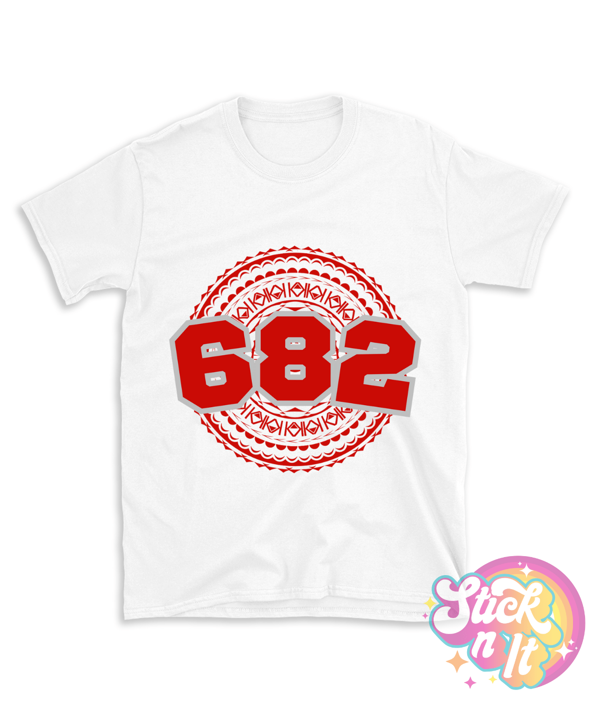 COOK ISLANDS 682 WHITE SHIRT - Stick N It