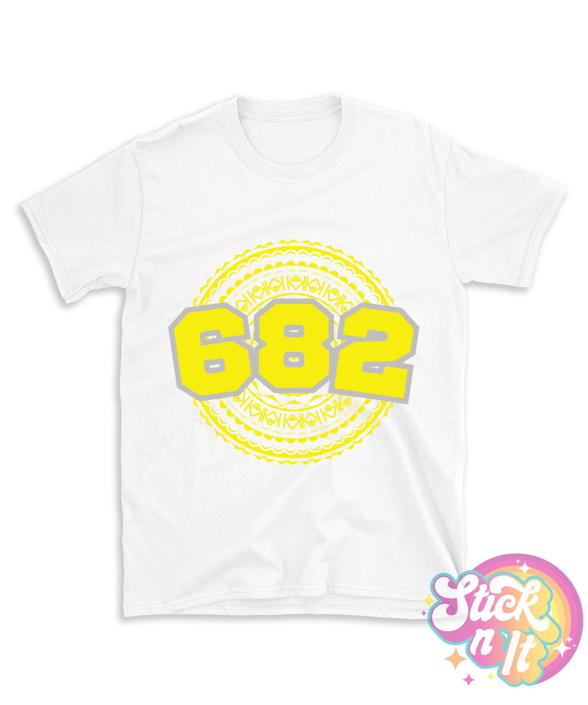COOK ISLANDS 682 WHITE SHIRT - Stick N It