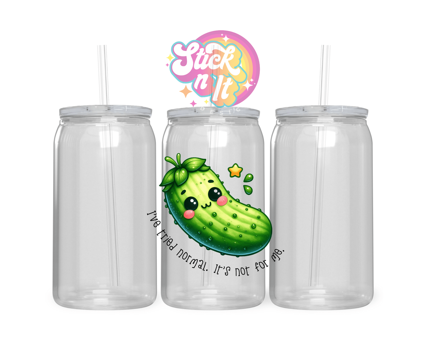 CHEEKY or FUNNY ACRYLIC CUPS - Stick N It