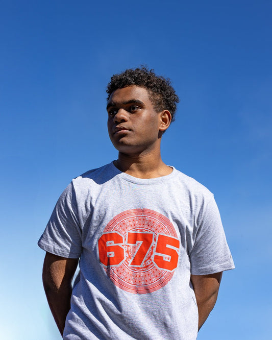 PAPUA NEW GUINEA 675 GREY SHIRT - Stick N It