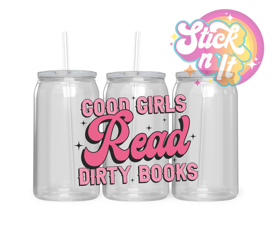 SPICY BOOKISH ACRYLIC CUPS | BOOK LOVER - Stick N It