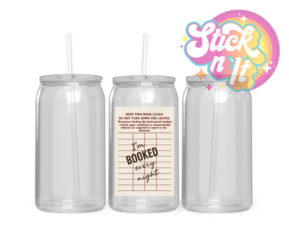 LIBRARY CARD CUPS - Stick N It