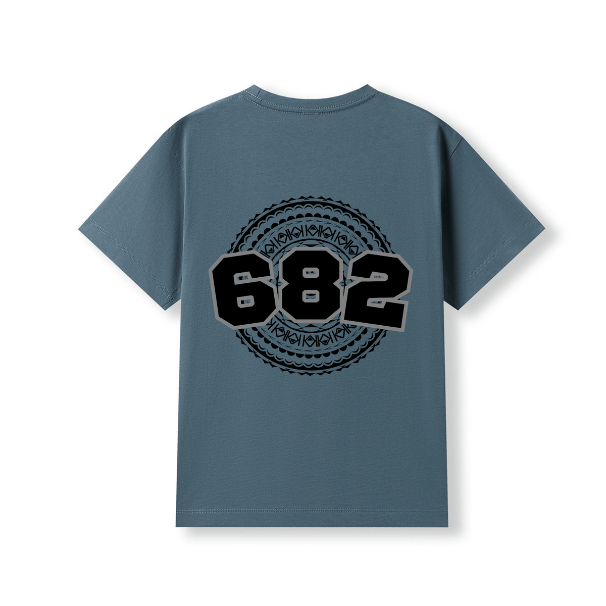 COOK ISLANDS | 682 | KIDS TEE | BLACK DESIGN - Stick N It