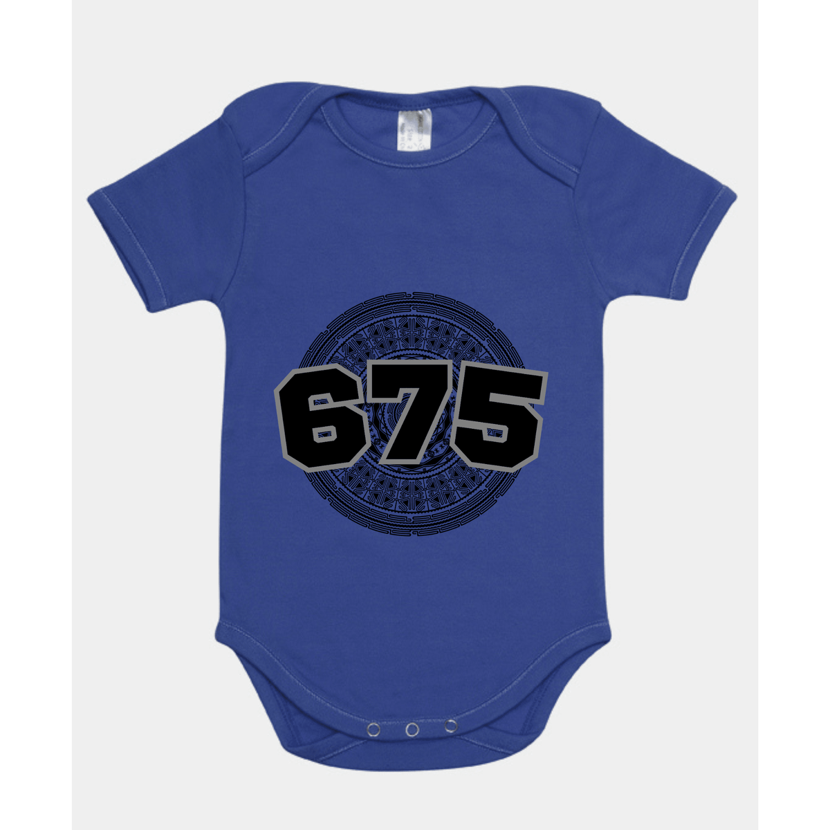 PNG | 675 | ORGANIC COTTON ONESIE | BLACK DESIGN - Stick N It