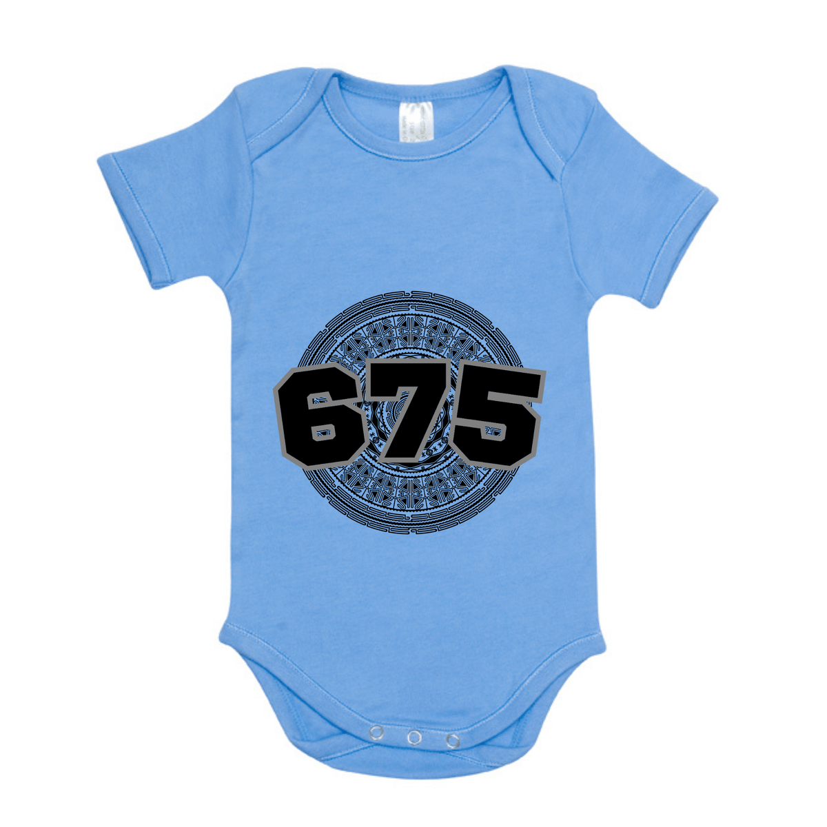 PNG | 675 | ORGANIC COTTON ONESIE | BLACK DESIGN - Stick N It