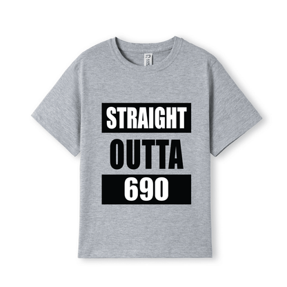 STRAIGHT OUTTA 690 | KIDS TEE - Stick N It