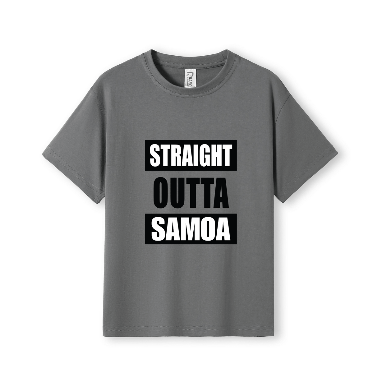 STRAIGHT OUTTA SAMOA | KIDS TEE - Stick N It