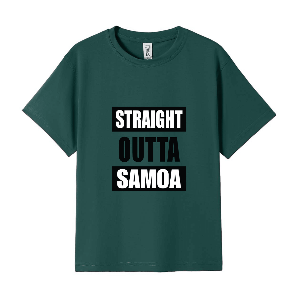 STRAIGHT OUTTA SAMOA | KIDS TEE - Stick N It