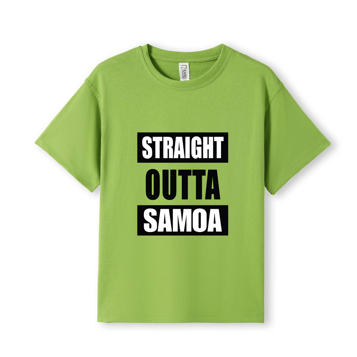 STRAIGHT OUTTA SAMOA | KIDS TEE - Stick N It
