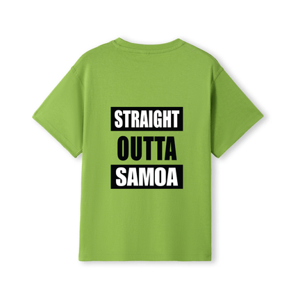 STRAIGHT OUTTA SAMOA | KIDS TEE - Stick N It