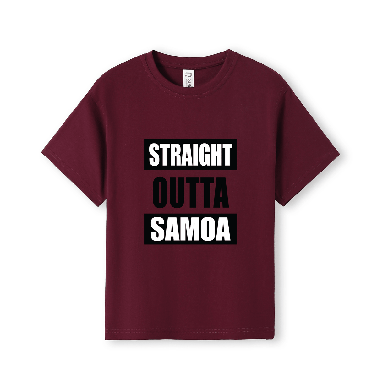 STRAIGHT OUTTA SAMOA | KIDS TEE - Stick N It