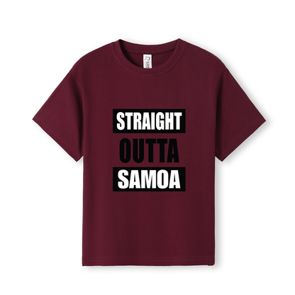 STRAIGHT OUTTA SAMOA | KIDS TEE - Stick N It