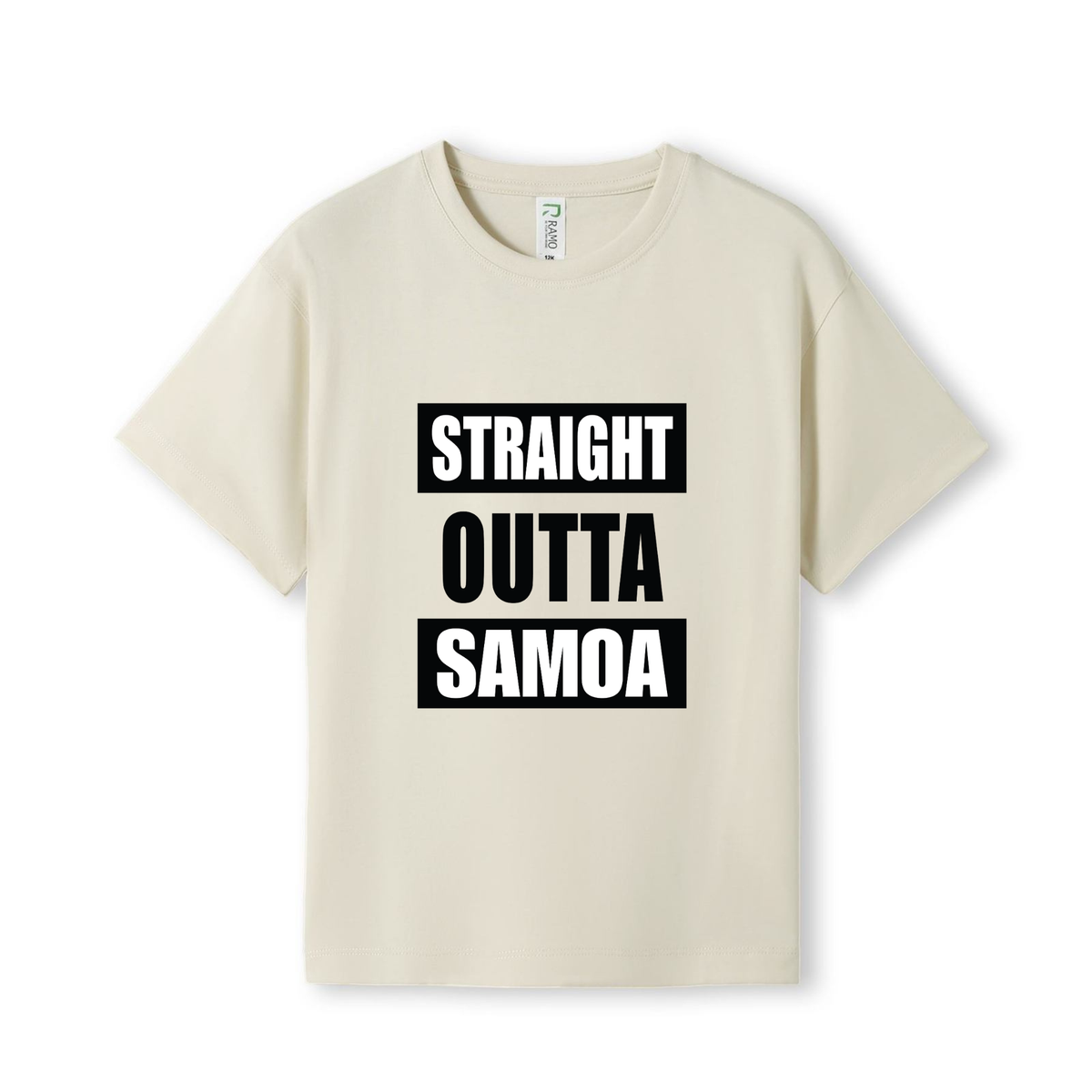 STRAIGHT OUTTA SAMOA | KIDS TEE - Stick N It