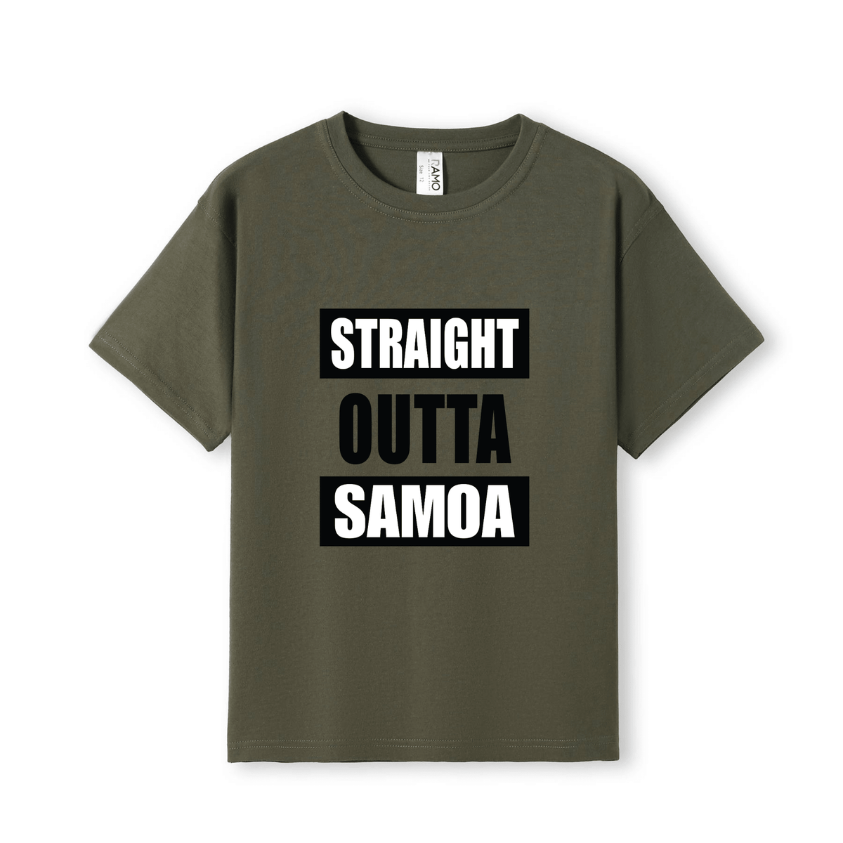 STRAIGHT OUTTA SAMOA | KIDS TEE - Stick N It