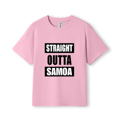 STRAIGHT OUTTA SAMOA | KIDS TEE - Stick N It