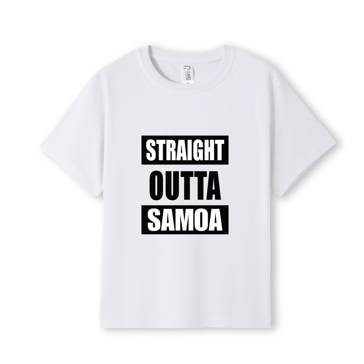 STRAIGHT OUTTA SAMOA | KIDS TEE - Stick N It