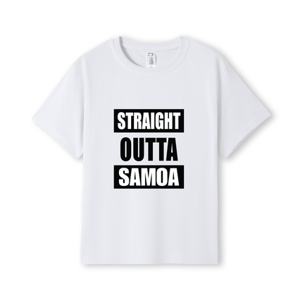 STRAIGHT OUTTA SAMOA | KIDS TEE - Stick N It