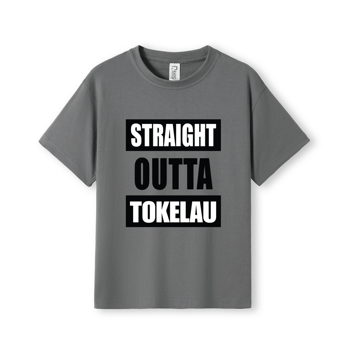 STRAIGHT OUTTA TOKELAU | KIDS TEE - Stick N It