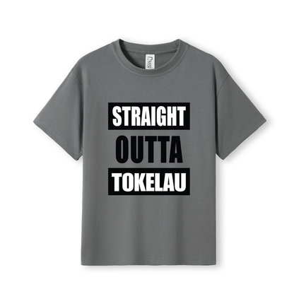 STRAIGHT OUTTA TOKELAU | KIDS TEE - Stick N It