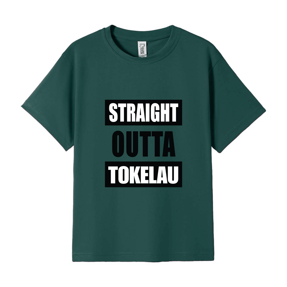 STRAIGHT OUTTA TOKELAU | KIDS TEE - Stick N It