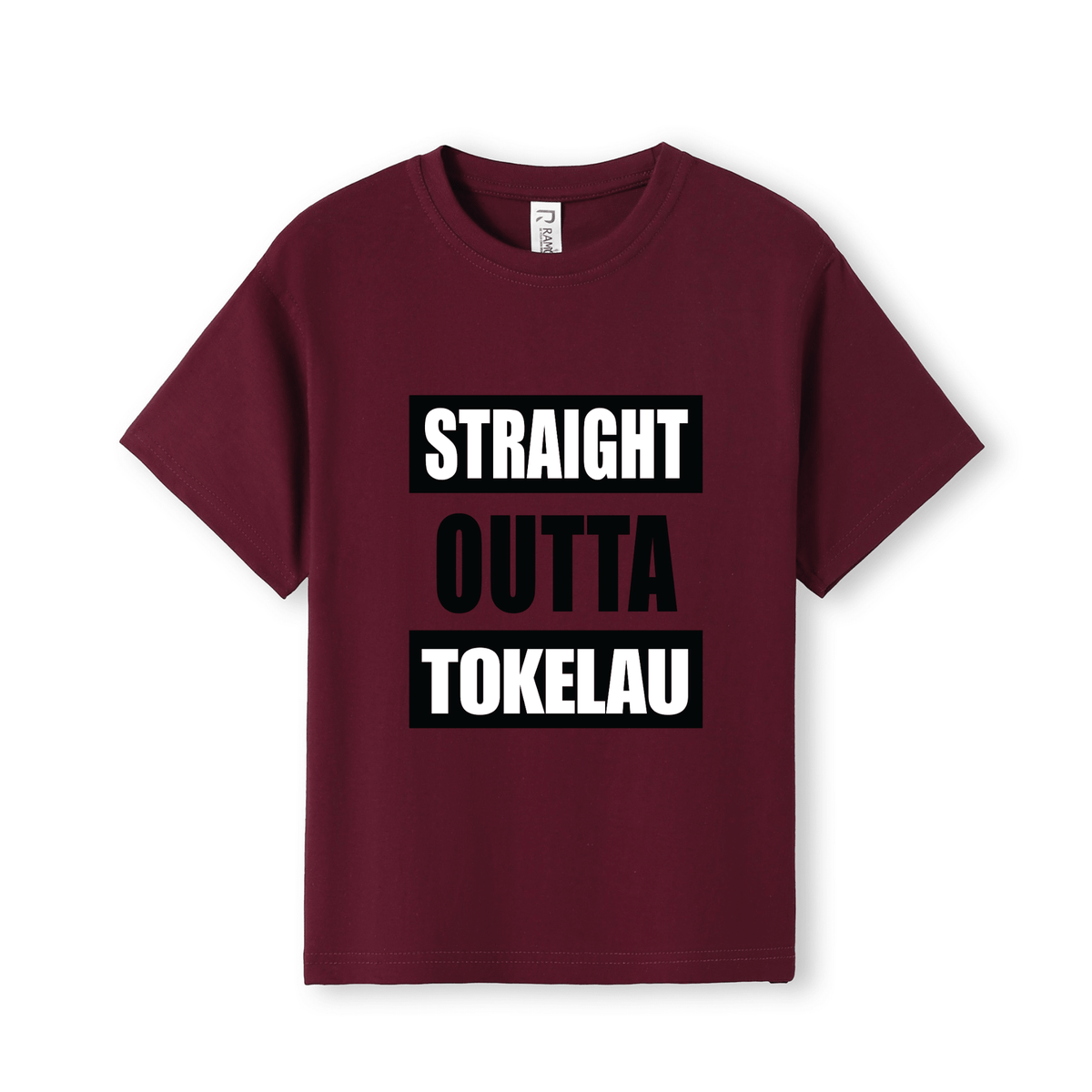 STRAIGHT OUTTA TOKELAU | KIDS TEE - Stick N It