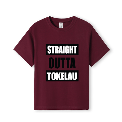 STRAIGHT OUTTA TOKELAU | KIDS TEE - Stick N It