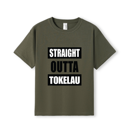 STRAIGHT OUTTA TOKELAU | KIDS TEE - Stick N It