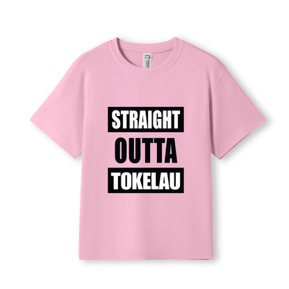 STRAIGHT OUTTA TOKELAU | KIDS TEE - Stick N It