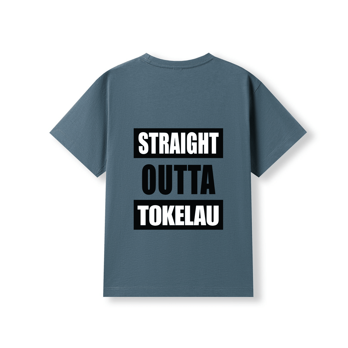 STRAIGHT OUTTA TOKELAU | KIDS TEE - Stick N It