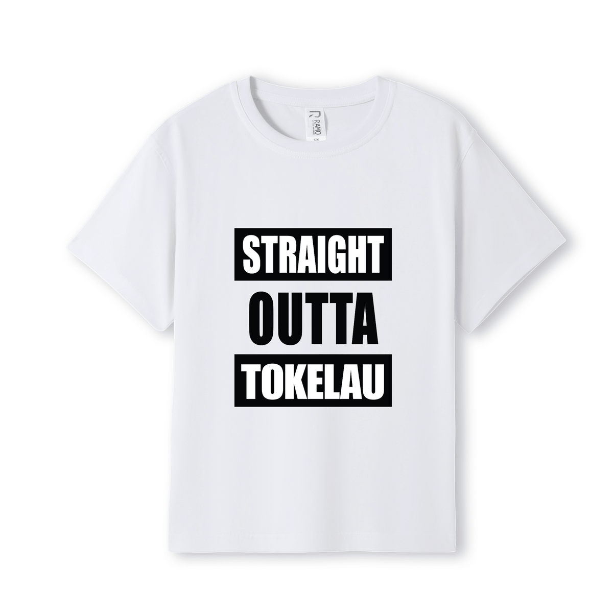 STRAIGHT OUTTA TOKELAU | KIDS TEE - Stick N It